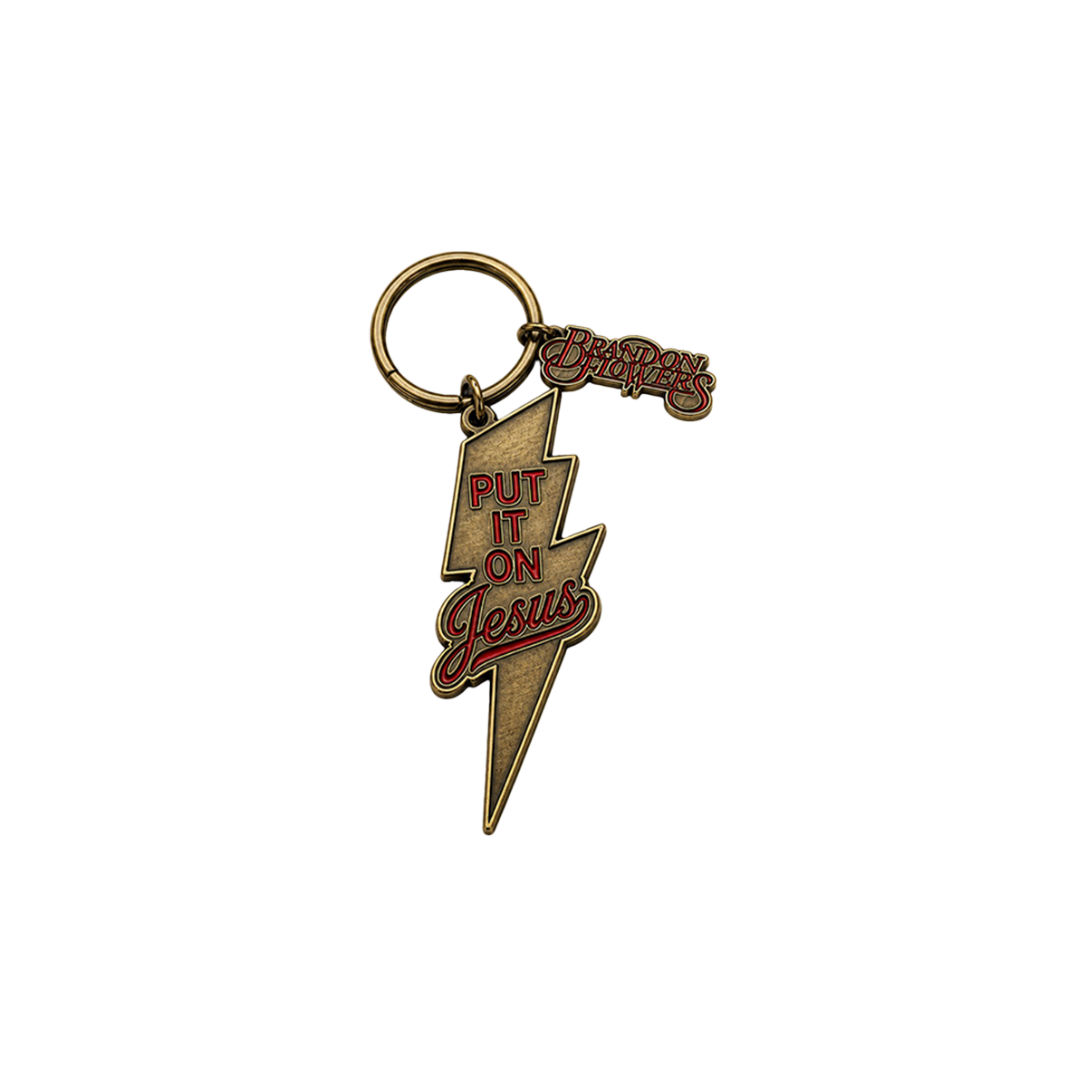 Put It On Jesus Lightning Keychain